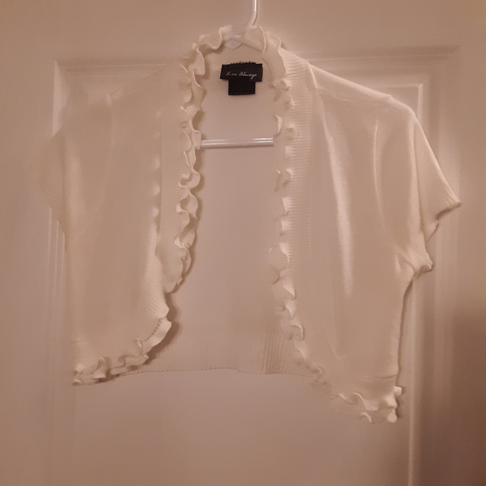 Love Always White Shrug